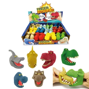 24 x Dinosaur Finger Puppets