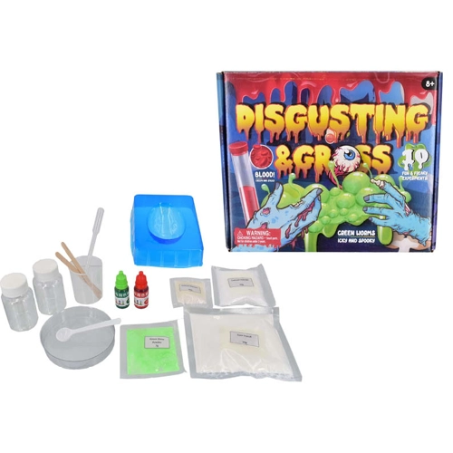 12 x Disgusting & Gross Science Slime Kits