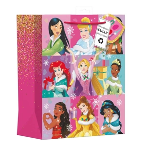 6 x Disney Princess Christmas Gift Bags - LG