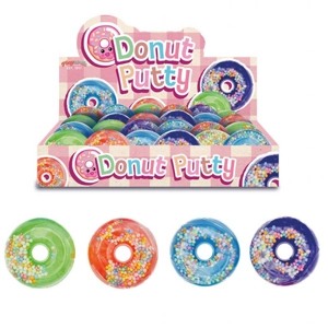 24 x Donut Confetti Putty 6cm