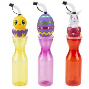 16 x Easter Character Drinking Bottles