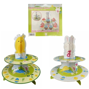 24 x Easter Cupcake & Egg Stands