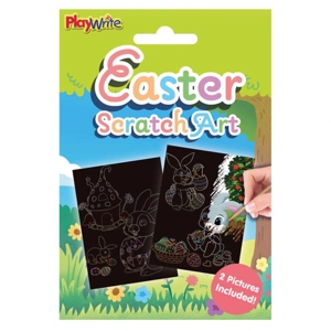 12 x Easter Scratch Art 2pk