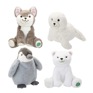 4 x Plush Eco Arctic Plush 23cm