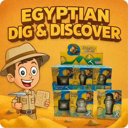 12 x Egyptian Relics Dig & Discover Kits