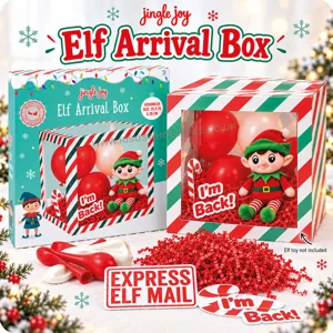 6 x Elf Arrival Boxes