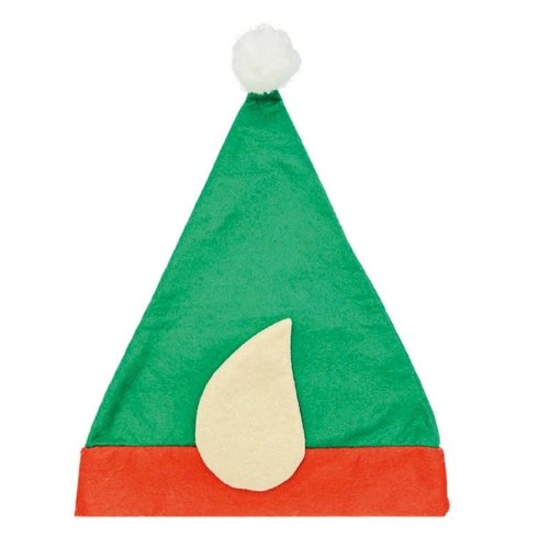12 x Felt Christmas Elf Hats With Ears