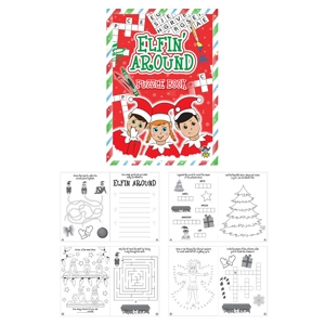 48 x Elfin Around A6 Puzzle Books