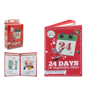 24 x Naughty Elf 24 Days Pranking Ideas Book