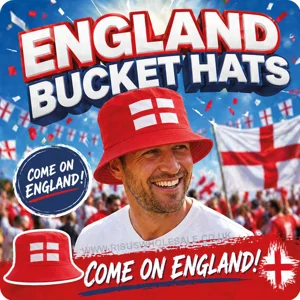 12 x England Bucket Hats