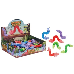 48 x Fidget Tube Animals