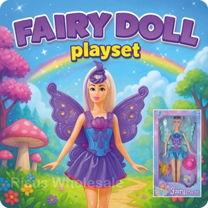 12 x Fairy Doll Playsets