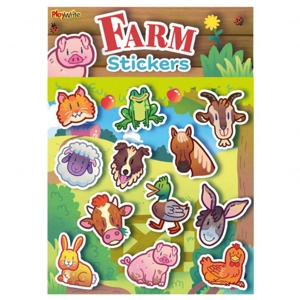 72 x Farm Animal Stickers