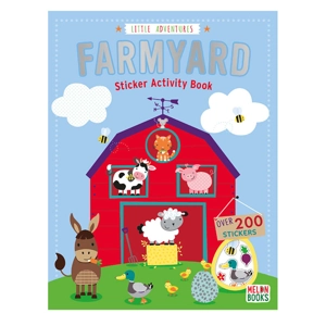 20 x Farmyard  Sticker Activity Books