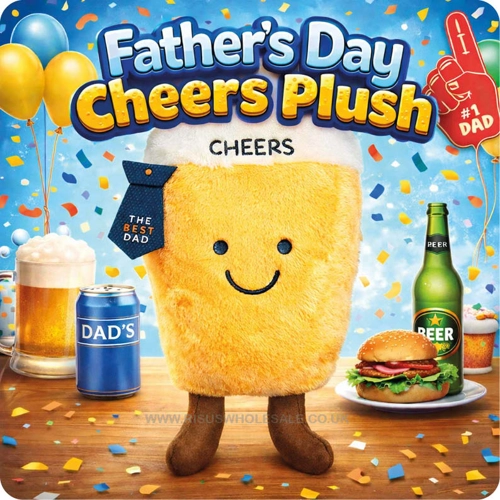 12 x Father's Day Cheers Plush
