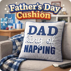 12 x Father's Day Cushions 38cm