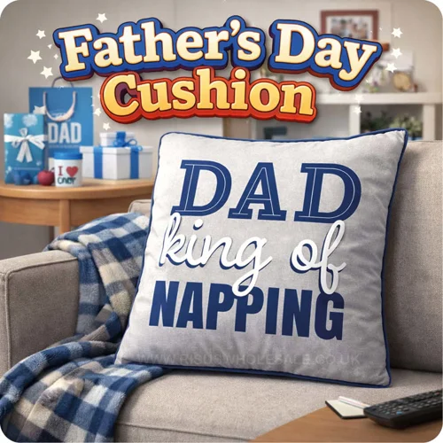 12 x Father's Day Cushions 38cm