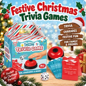 12 x Festive Christmas Trivia Games