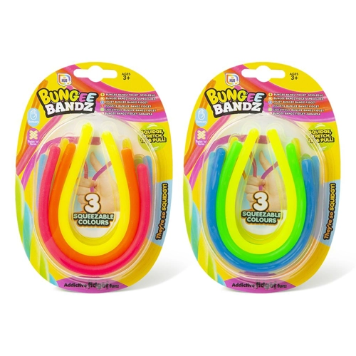 12 x Fidget Bungee Bandz 3pk