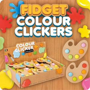 24 x Fidget Colour Clickers