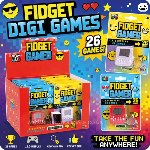 12 x Fidget Digi Games