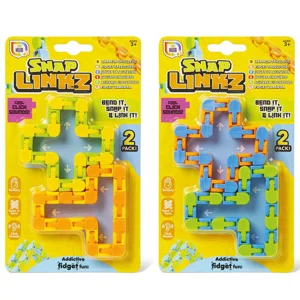 12 x Fidget Snap Linkz 2pk