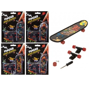 24 x Carded Finger Skateboard Kits
