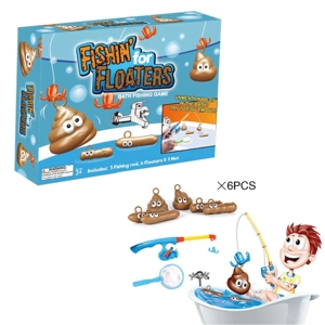 6 x Fishin' for Floaters Bath Game