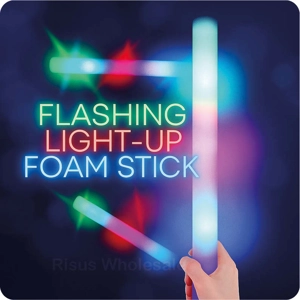24 x Foam LED Light Sticks 47cm