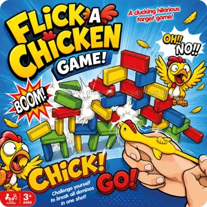 6 x Flick A Chicken Games