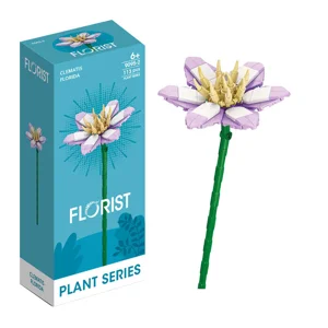 12 x Flower Building Brick Kits