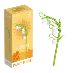 12 x Flower Building Brick Kits