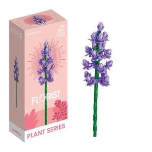 12 x Flower Building Brick Kits