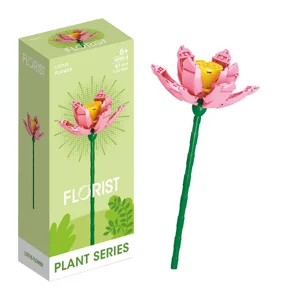 12 x Flower Building Brick Kits