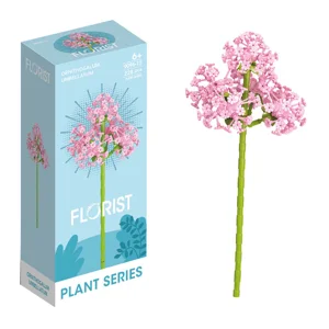 12 x Flower Building Brick Kits
