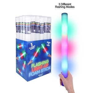 24 x Foam LED Light Sticks 47cm