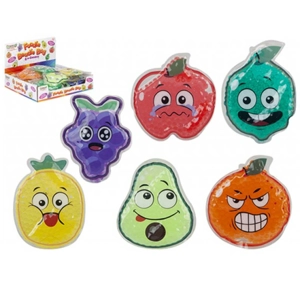 24 x Food Sensory Squishy Beadie Bags