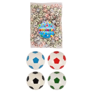 100 x Football Bouncy Balls 35mm