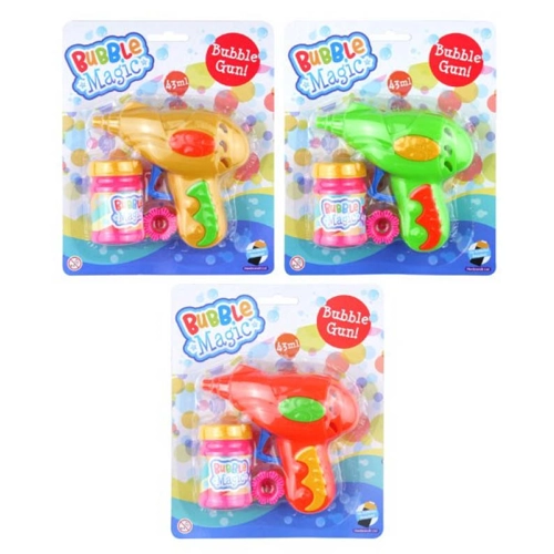 12 x Friction Bubble Guns & Bubbles
