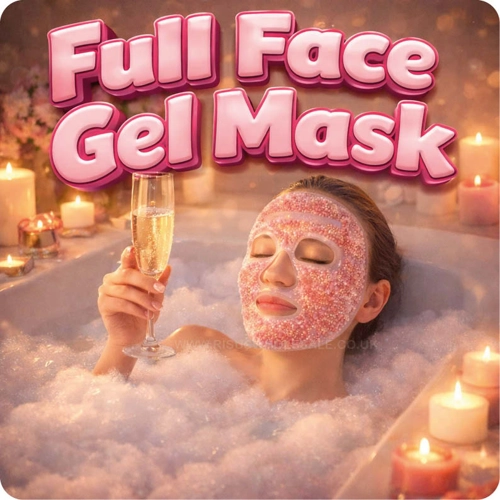 18 x Full Face Cooling Gel Masks
