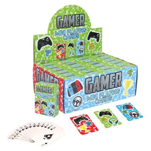 24 x Gamer Playing Cards