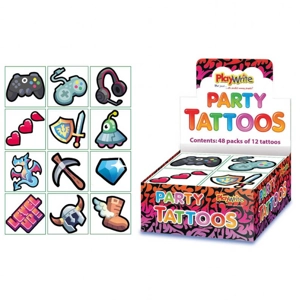 576 x Gamer Tattoos