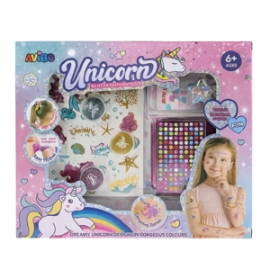 6 x Glitter Unicorn Tattoo Studio