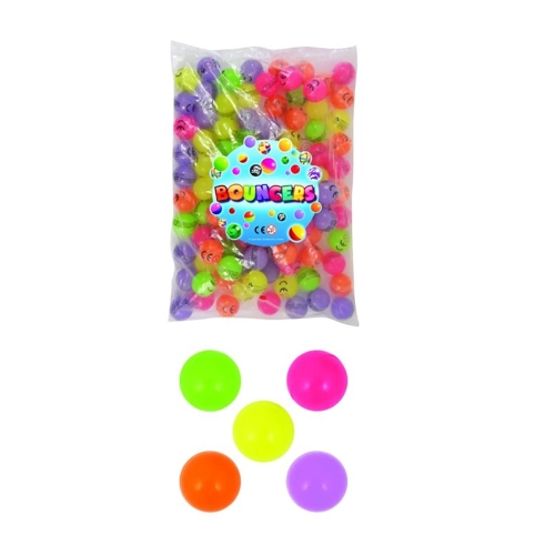 100 x Glow in the Dark Bouncy Balls