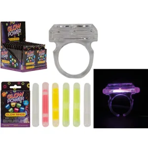 24 x Glow Rings 6 Piece Set