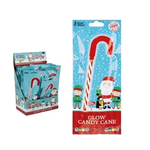 24 x Christmas Glow Candy Canes
