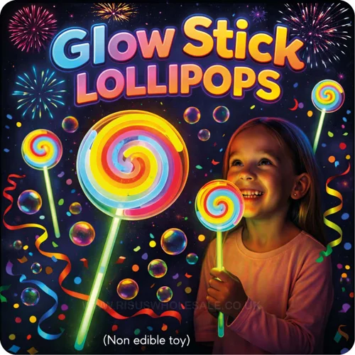 24 x Glow Stick Lollipops