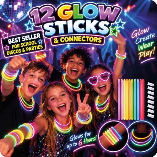 24 x Packs of 12 Glow Sticks