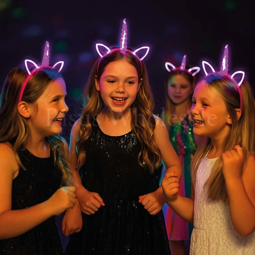 20 x Glow Stick Unicorn Headbands