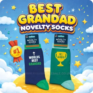 24 x Worlds Best Grandad Socks